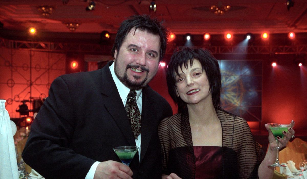 Dariusz Gnatowski z żoną