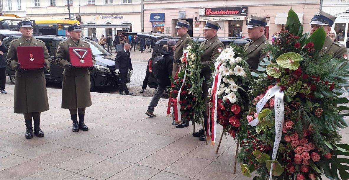 Pogrzeb Jerzego Połomskiego