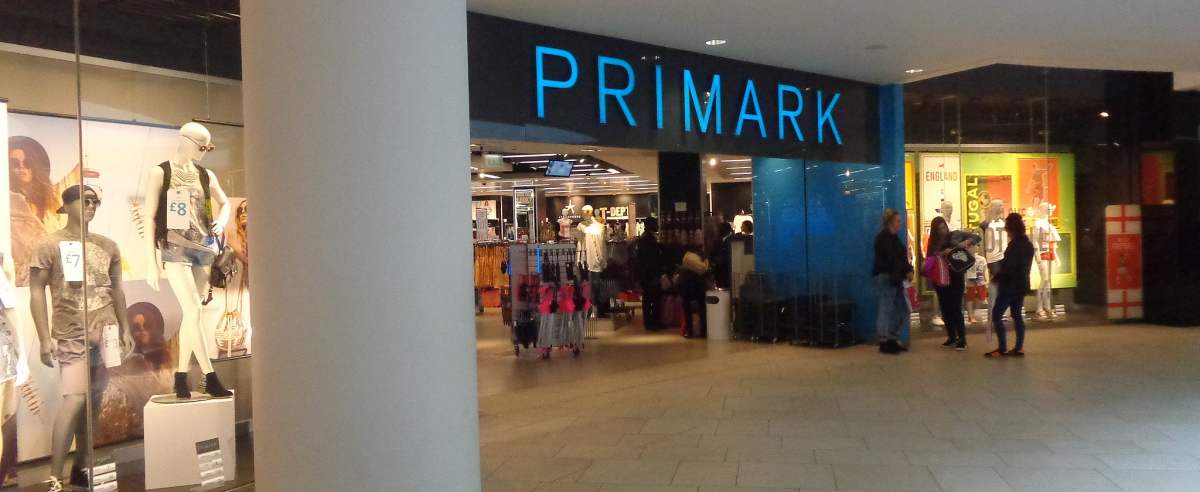 Primark, Trinity West, Leeds, West Yorkshire. Taken on the afternoon of Friday the 30th of May 2014.