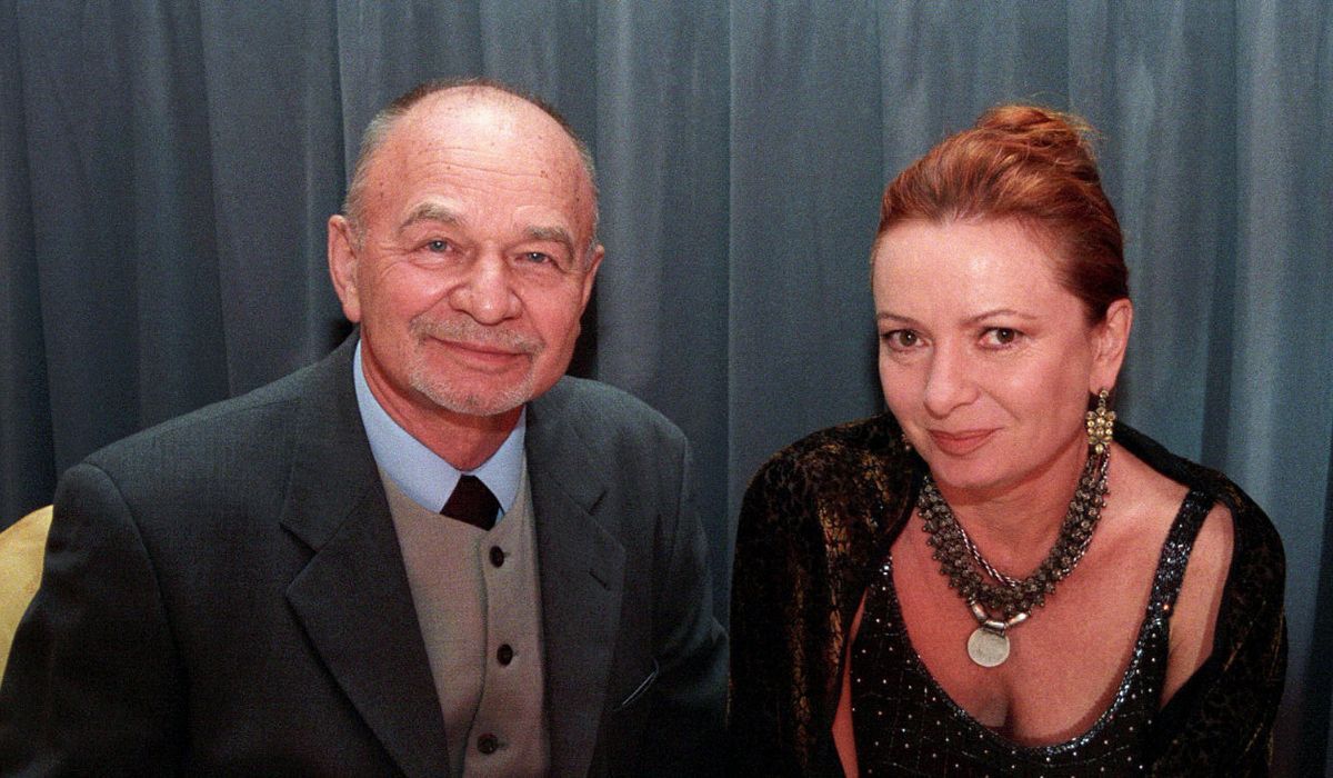 Ryszard Kotys z żoną