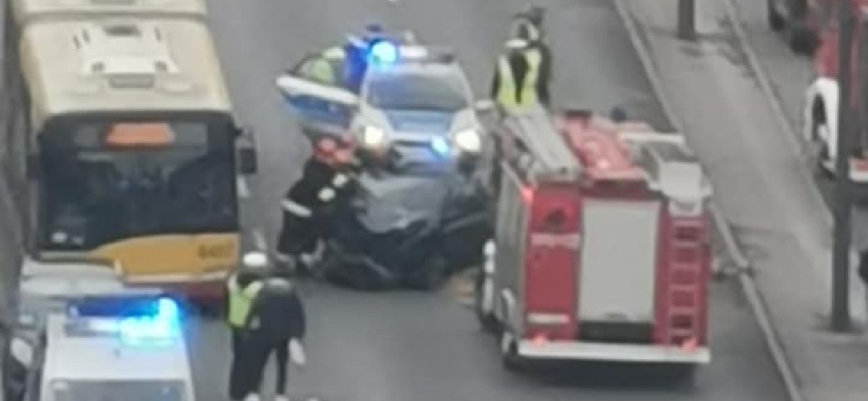 Po południu na Grochowie miał miejsce wypadek.