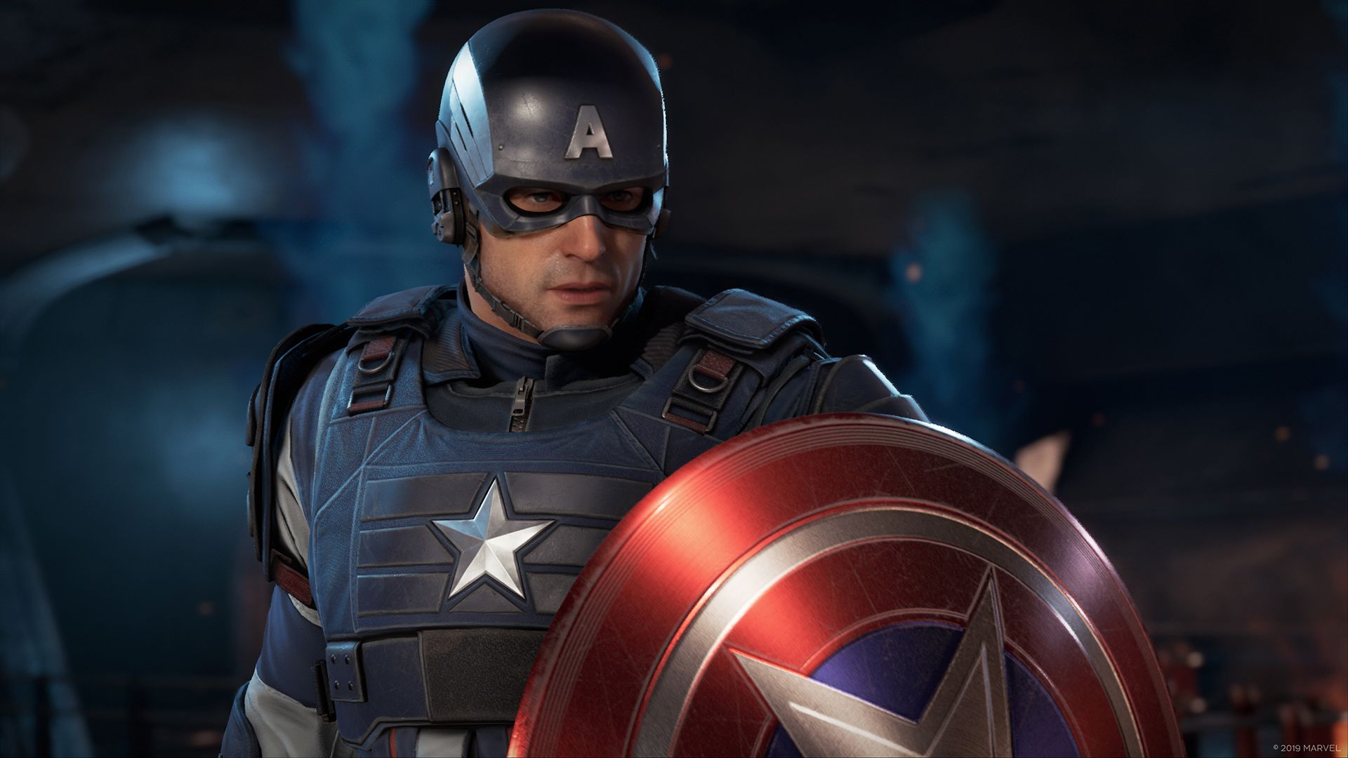 Kapitan Ameryka w grze Marvel's Avengers