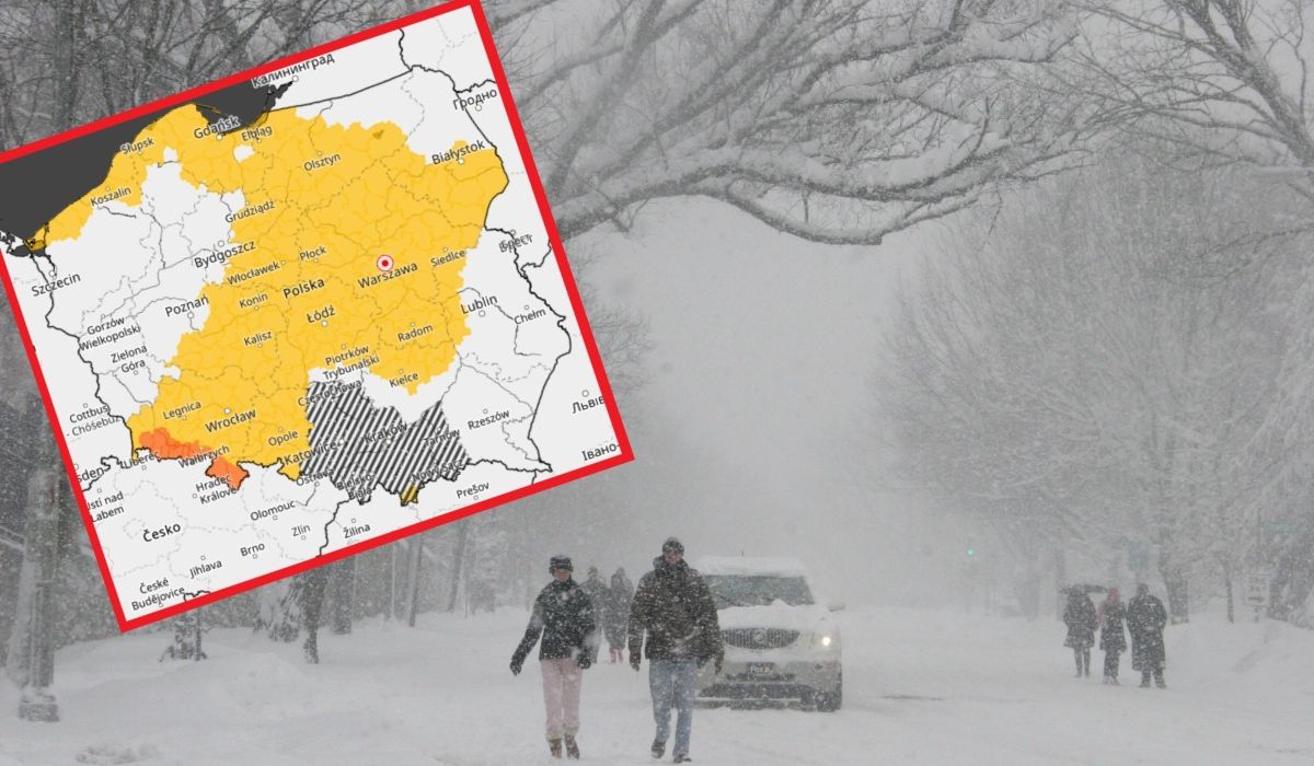 W sobotę zima znów porządnie zaatakuje. IMGW ostrzega przed "paraliżem komunikacyjnym"