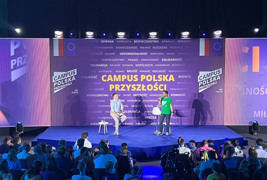 Campus Polska Przyszłości. Szymon Hołownia zabrał głos ws. aborcji, widownia wybuczała polityka