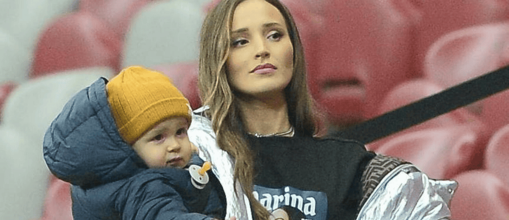 Marina Łuczenko z synem