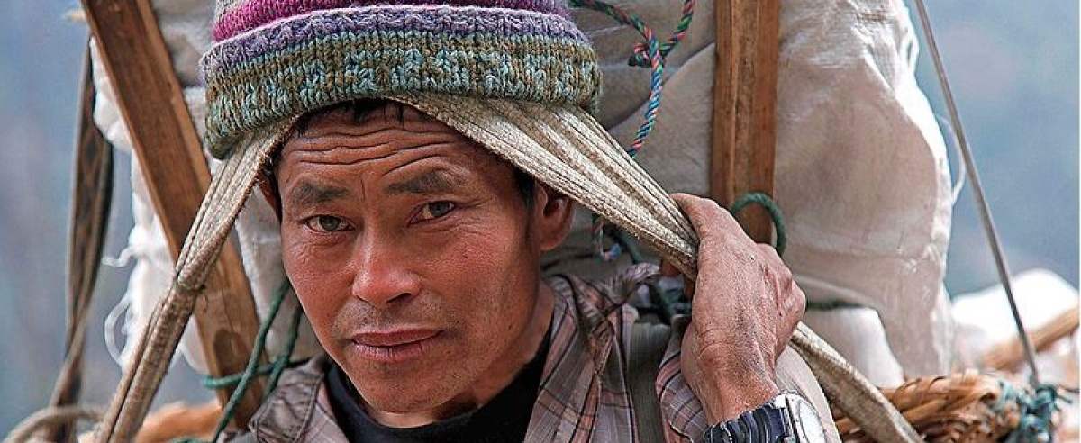 Szerpowie są mieszkańcami Nepalu