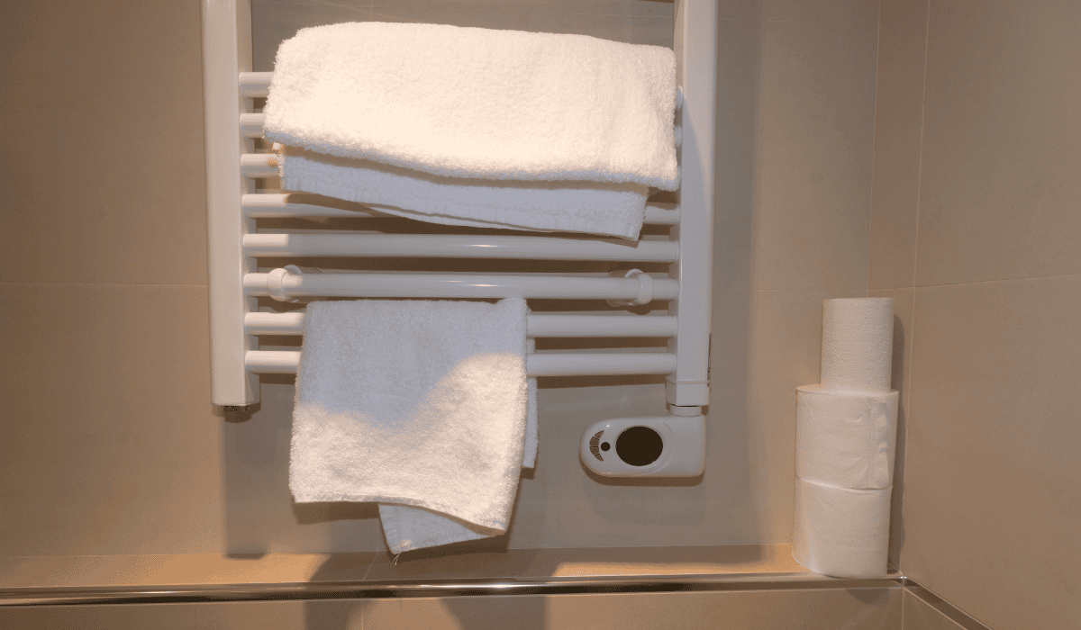 Ręcznik na grzejniku