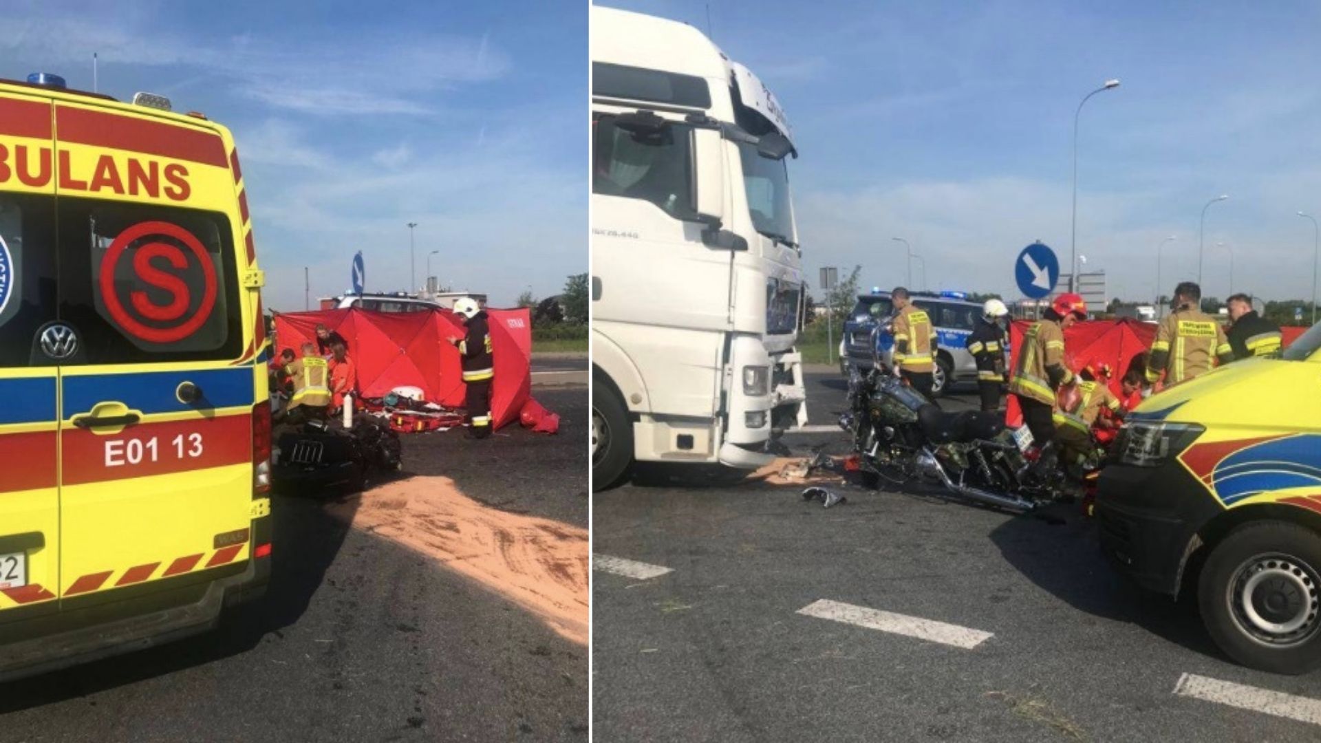 Poważny wypadek na trasie Łęczyca-Poddębica