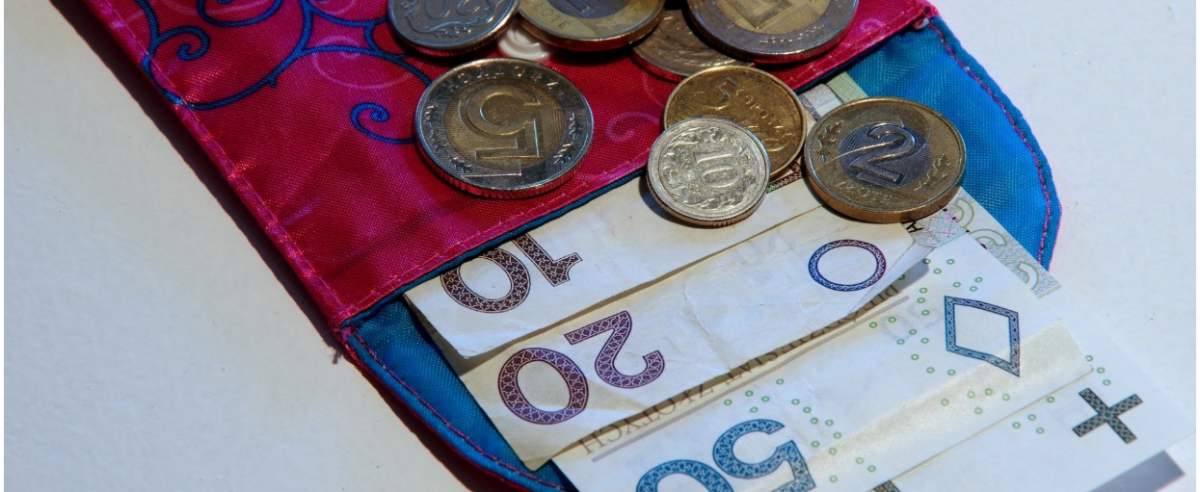 PHOTO: ZOFIA I MAREK BAZAK / EAST NEWS Pieniadze, banknoty i monety, portmonetka