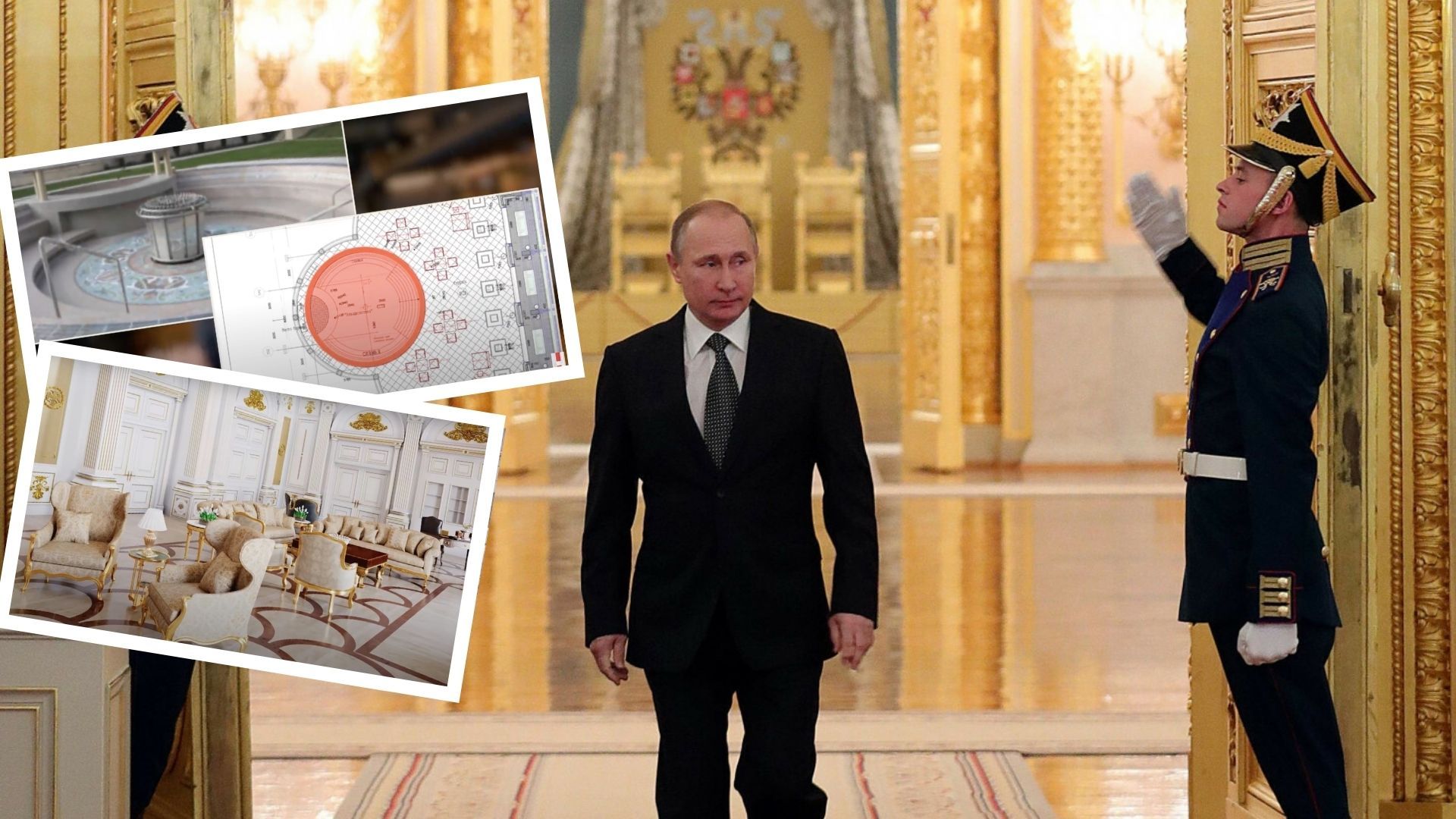 Aleksiej Nawalny ujawnił, jak wygląda wnętrze obrzydliwie drogiego pałacu Władimira Putina