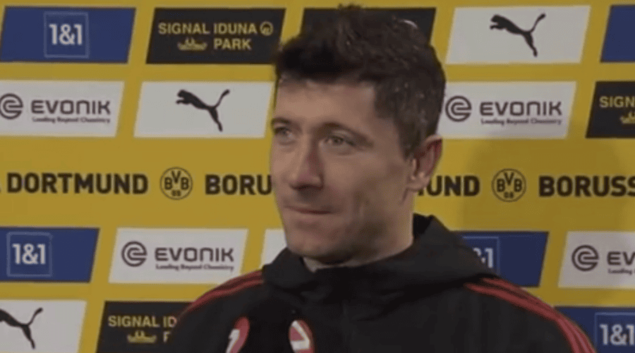 Robert Lewandowski Złota Piłka 2021