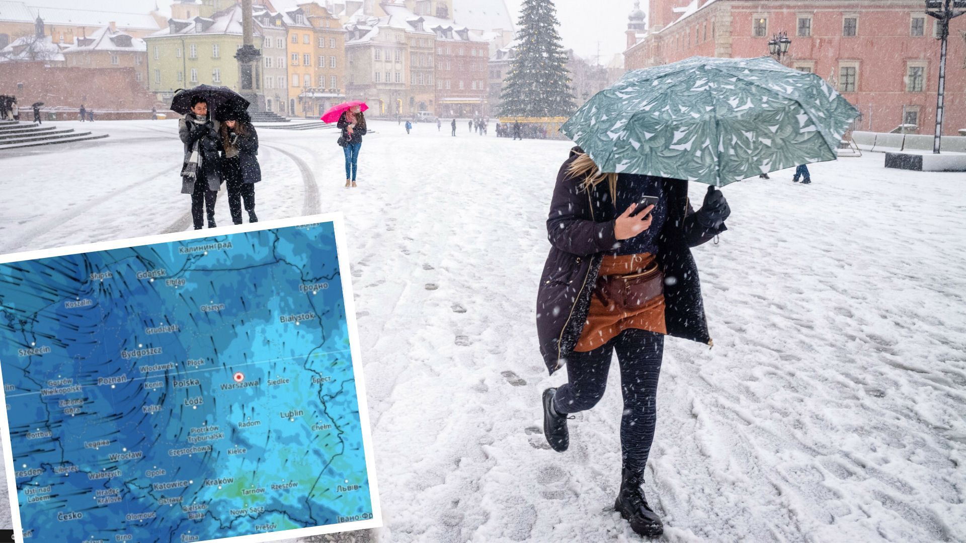 Atak zimy w Polsce: cyklon Piotr przyniósł ze sobą śnieżyce i zawieje śnieżne