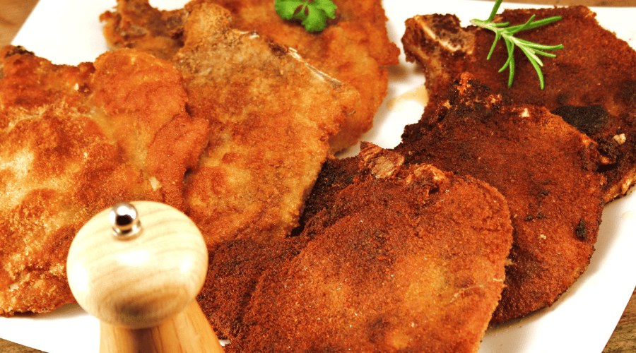 Kotlety Schabowe Z Piekarnika Bez Panierki smakosze.pl