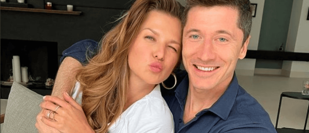 Robert Lewandowski i Anna Lewandowska