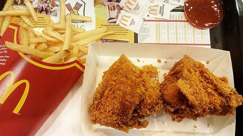 Kurczak w McDonald's sprzedany za kosmiczną cenę