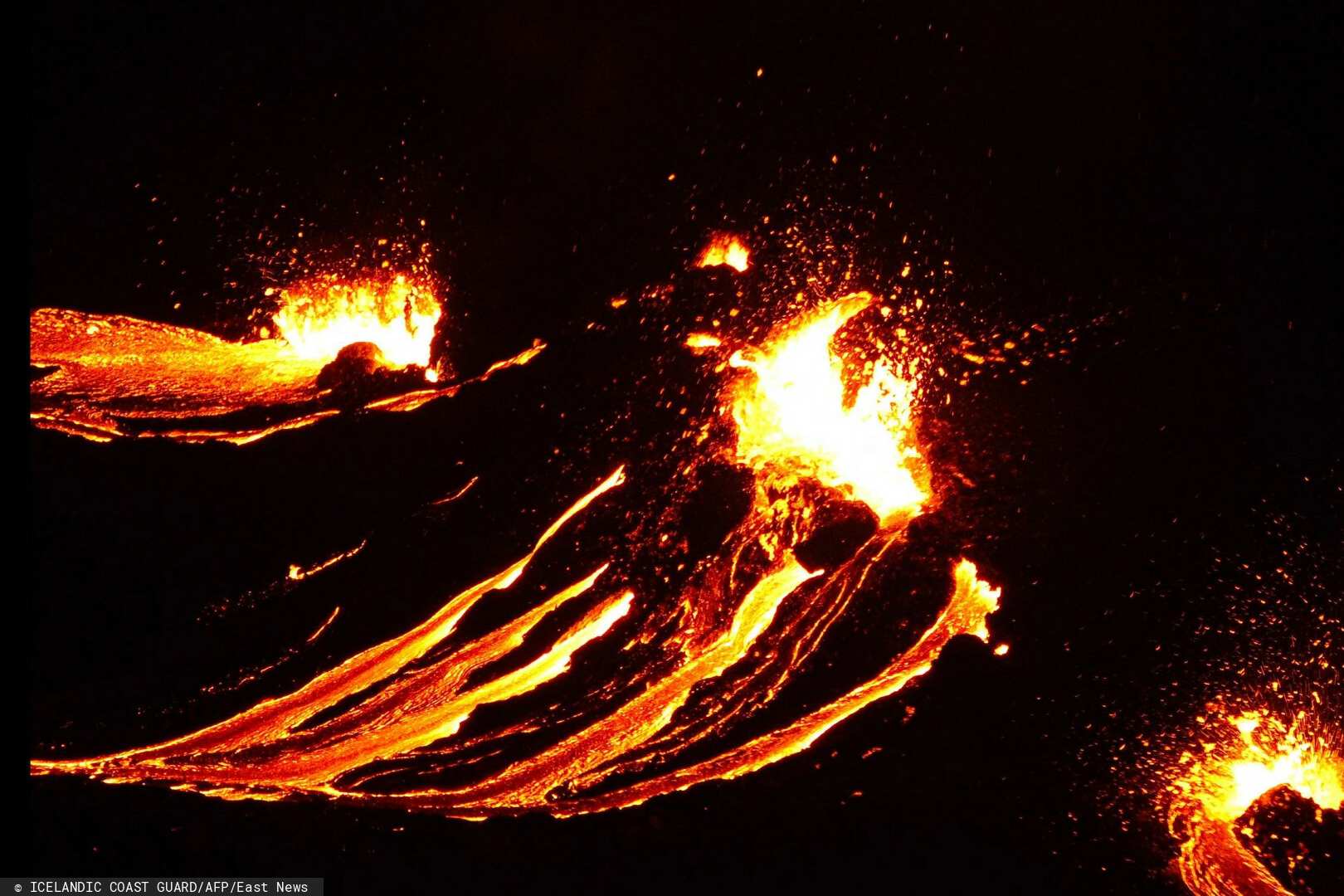 wybuchł wulkan na Islandii