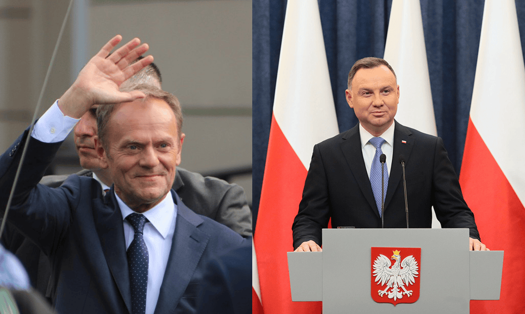 donald tusk andrzej duda lex tvn