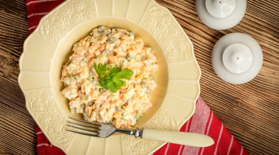 Sałatka jarzynowa a mrożenie