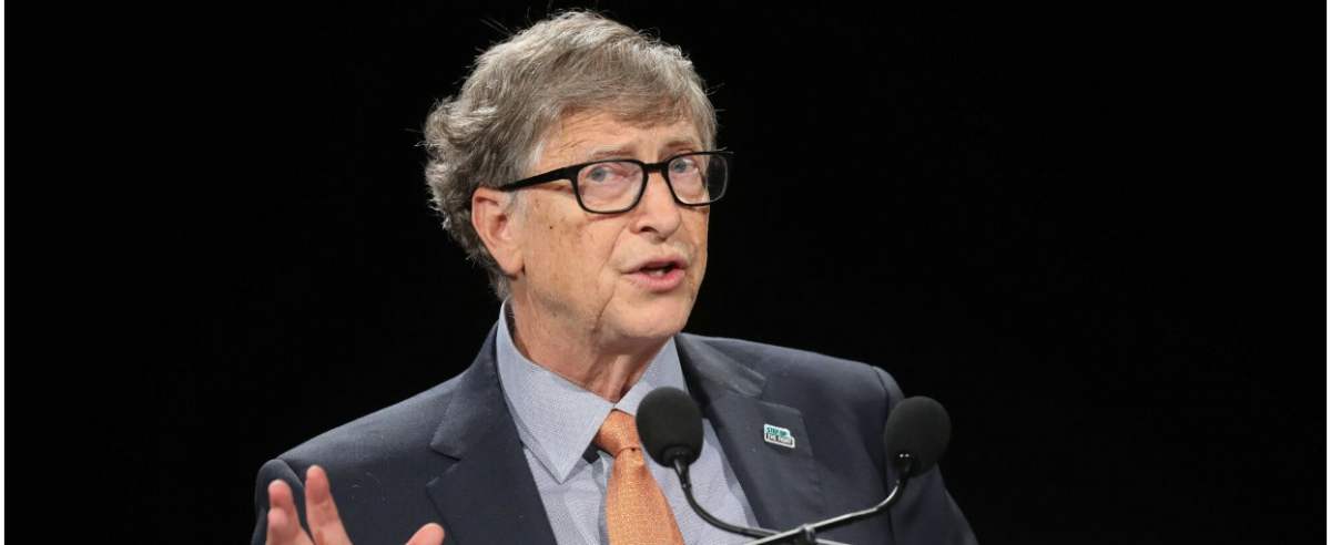 Microsoft founder, Co-Chairman of the Bill &amp; Melinda Gates Foundation, Bill Gates delivers a speech during the conference of Global Fund to Fight HIV, Tuberculosis and Malaria on october 10, 2019, in Lyon, central eastern France. - The Global Fund to 
