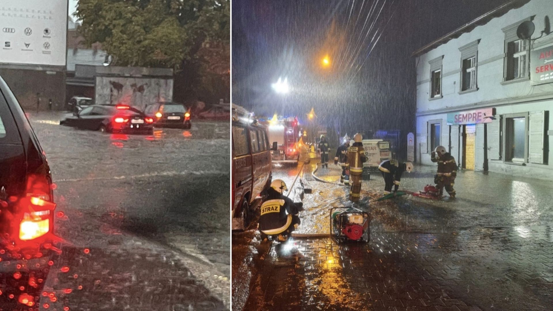 Ulewa stulecia w Tarnowskich Górach